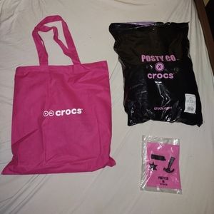 Post Malone x Crocs Duet Max 2 Black M12/ W14 + 3PK Jibbitz